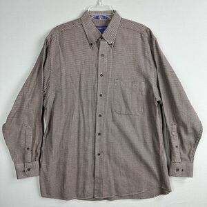 Pendleton Brown Checkered Casual Button Down Shirt